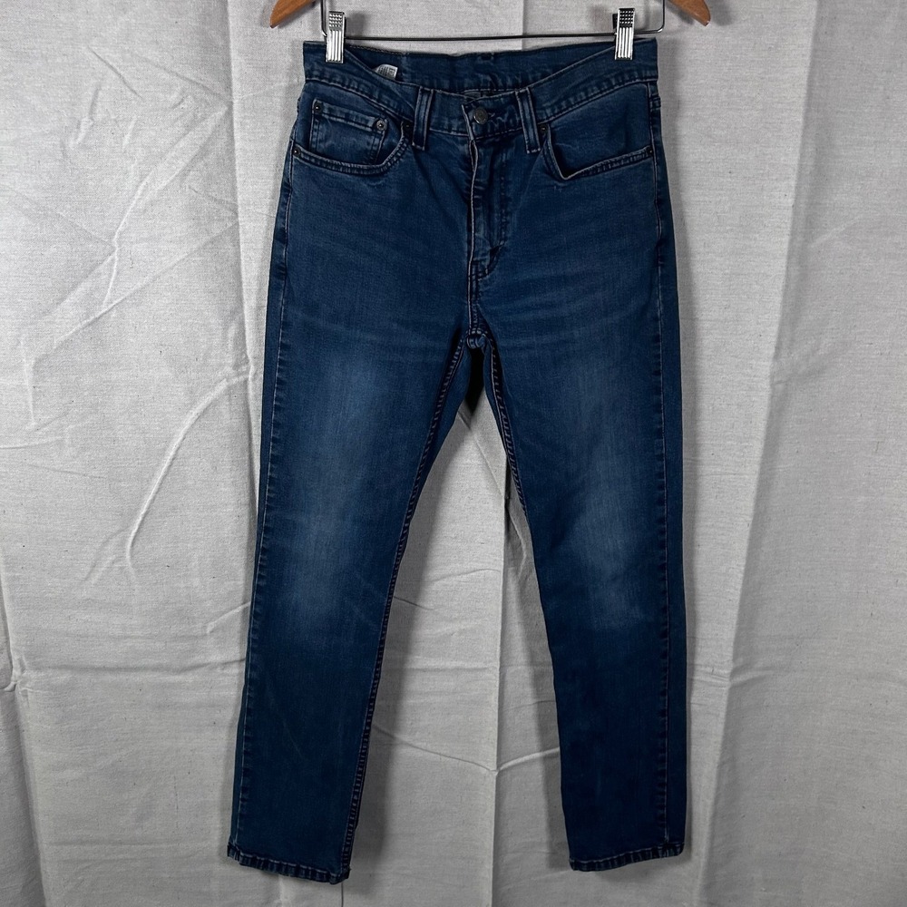 Levis 511 Slim Fit Jeans‎ Mens 31x32 Dark Wash Blue Denim Stretch 04511-2402